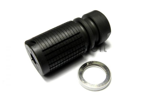 T Apple Airsoft Steel -14mm KAC style Flash Hider